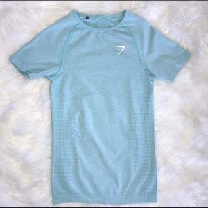 Gymshark Women’s Muscle T💙 like new